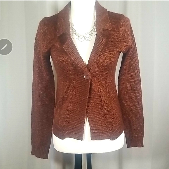 Brittany Black Sweaters - Brittany Black marron cardigan. Size S
